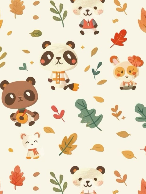 Animal Crossing wallpaper featuring favorite characters