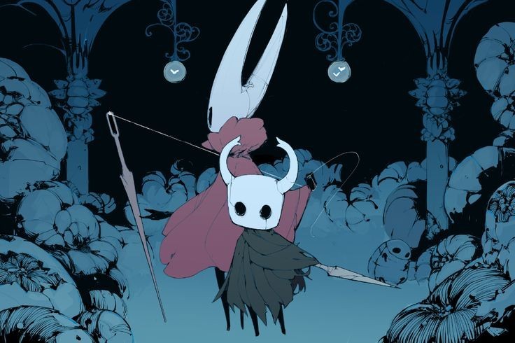 anime style Hollow Knight wallpapers