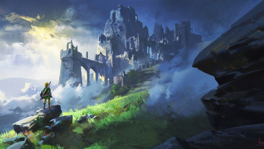 Intense Zelda wallpaper for the ultimate fantasy adventure vibe