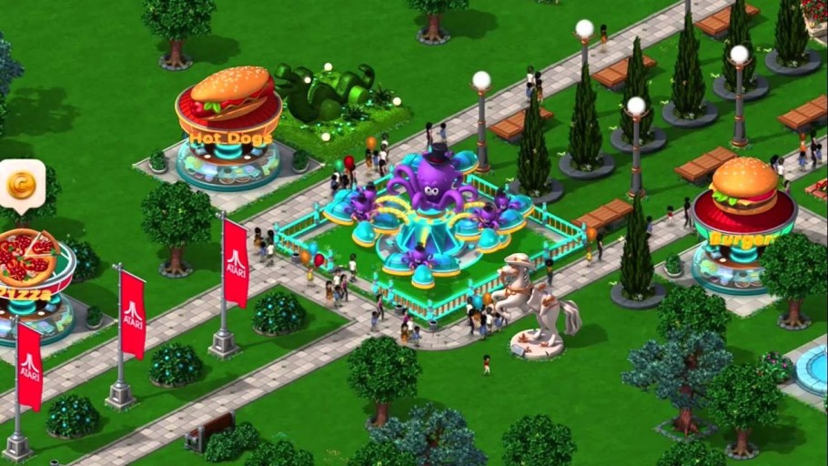 Haunting RollerCoaster Tycoon wallpaper for your screen