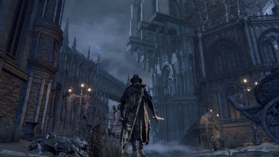 Bloodborne fantasy art wallpaper.