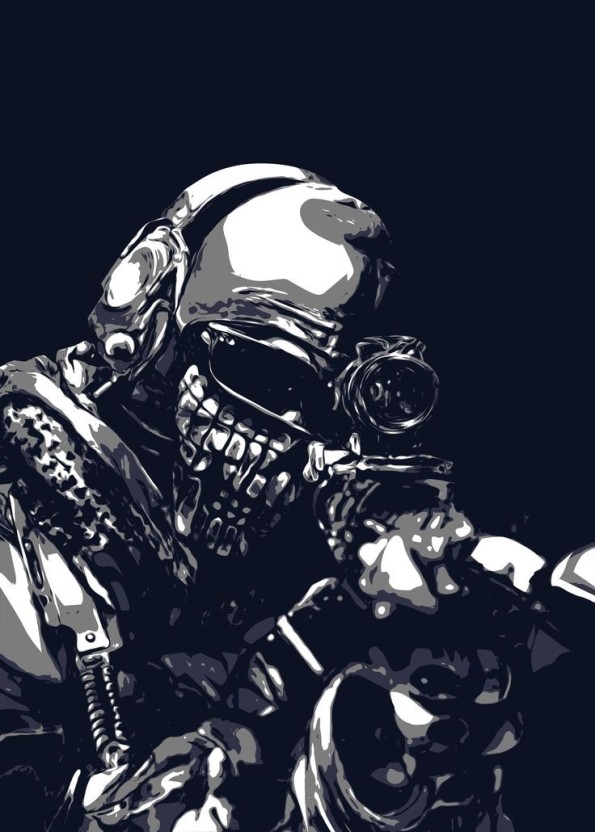 Call of Duty fan art wallpaper.