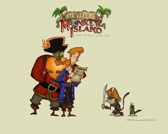 classic Monkey Island game wallpapers