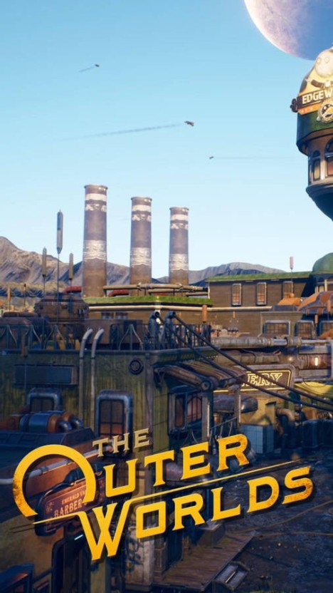 The Outer Worlds wallpaper: spooky and captivating designs await