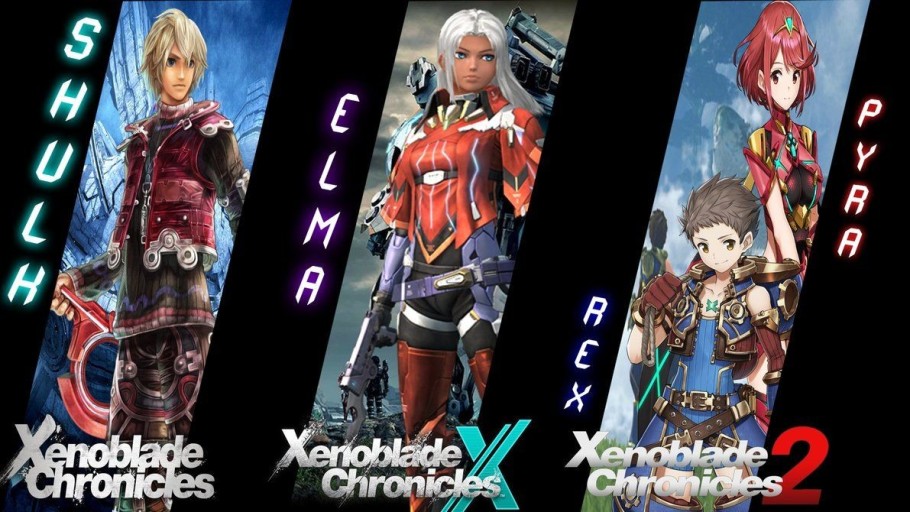 colorful Xenoblade Chronicles themed wallpapers