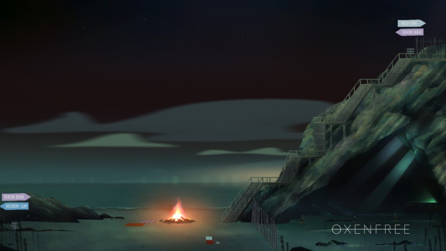 cool Oxenfree character wallpaper