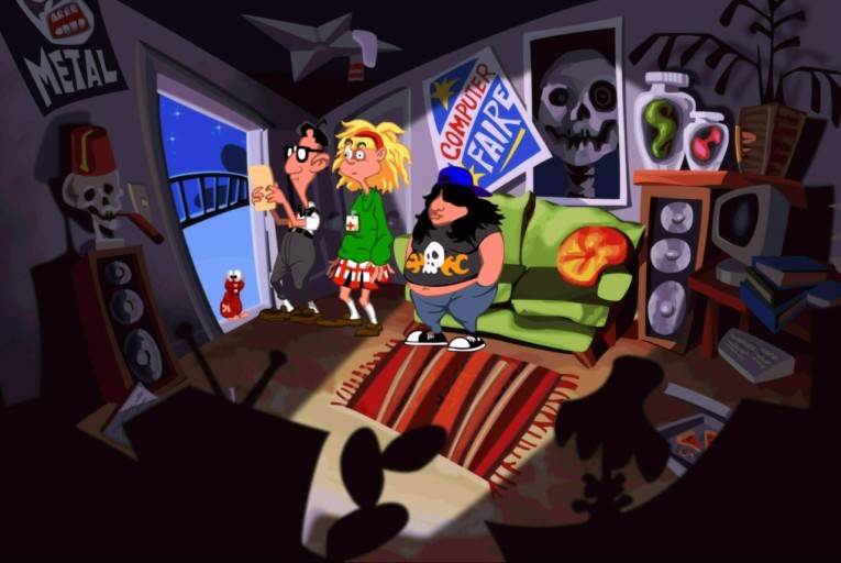 Day of the Tentacle art