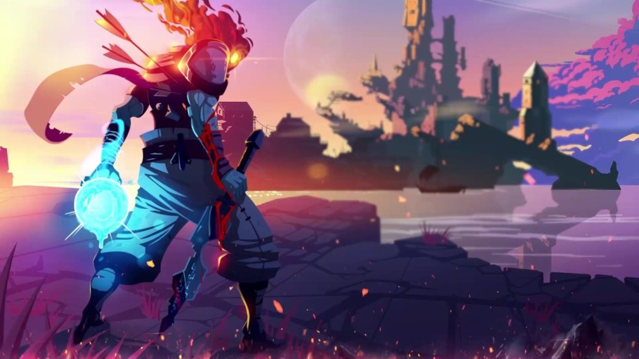 Dead Cells themed desktop backgrounds