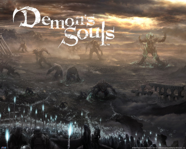 Demon's Souls monsters wallpaper