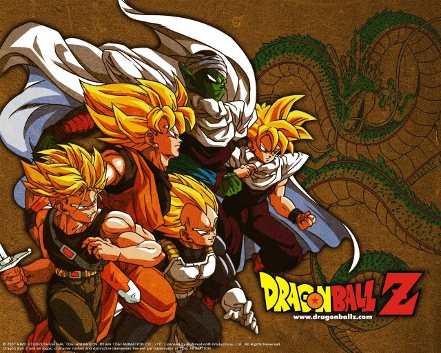 Dragon Ball Z themed wallpapers for gamers