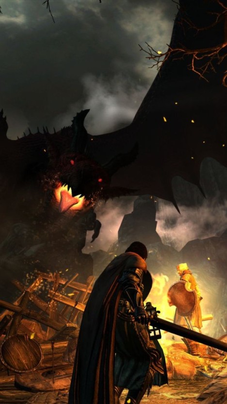 Dragon's Dogma iconic moments wallpapers