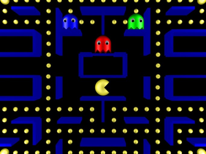 dynamic Pac-Man wallpaper selections