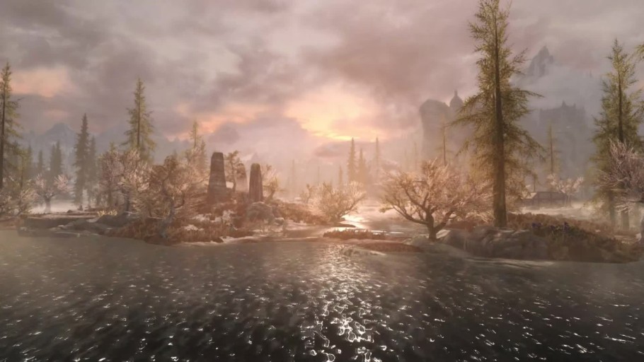 dynamic Skyrim scenes wallpaper