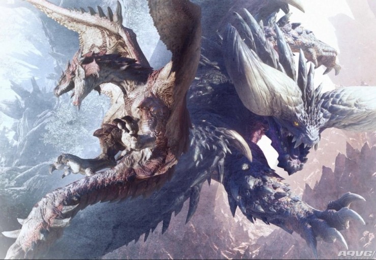 epic Monster Hunter scene wallpapers