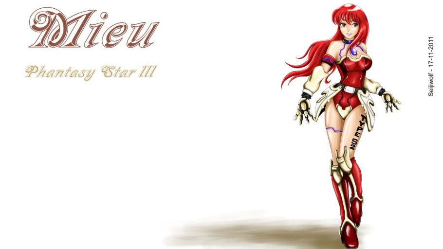 fan art Phantasy Star wallpapers