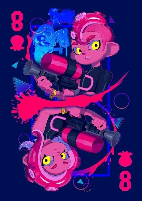 fan-made Splatoon wallpaper