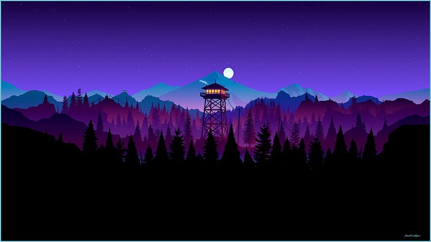 Firewatch wallpaper 0096