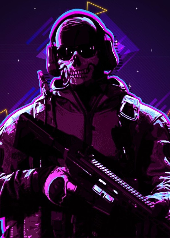 Ghost COD wallpaper 0054