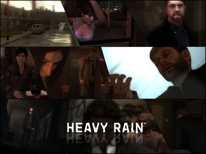 Heavy Rain video game backgrounds