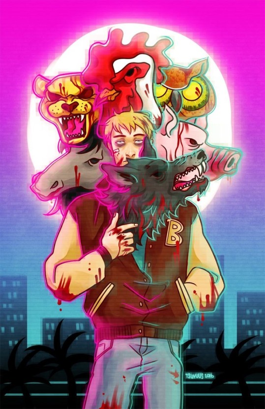 Hotline Miami wallpaper 0080