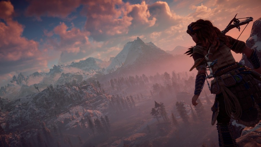 immersive Horizon Zero Dawn visuals