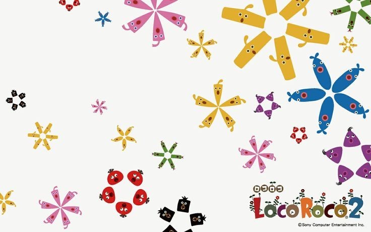 LocoRoco animated wallpapers