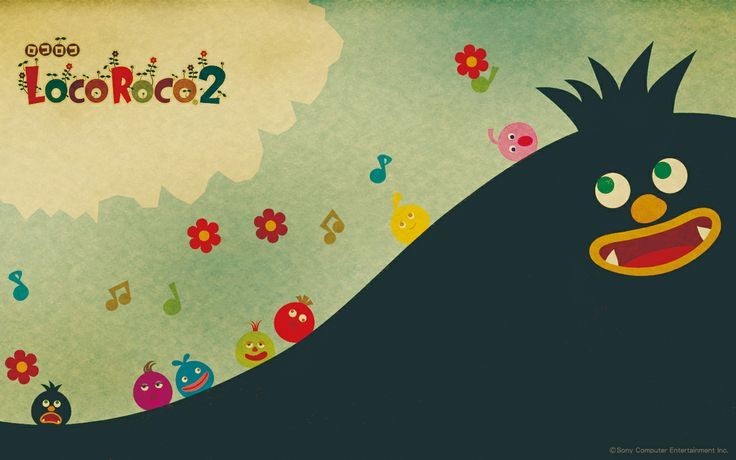 LocoRoco fan art wallpapers