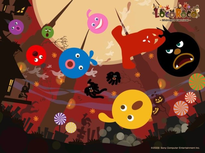 LocoRoco wallpaper designs