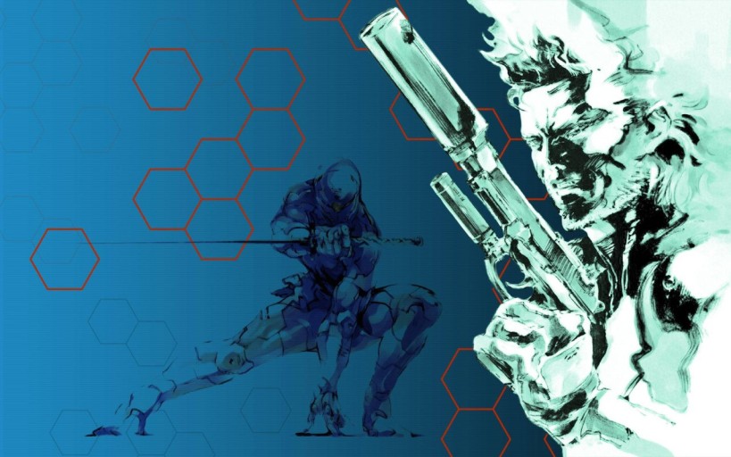 Metal Gear Solid game backgrounds