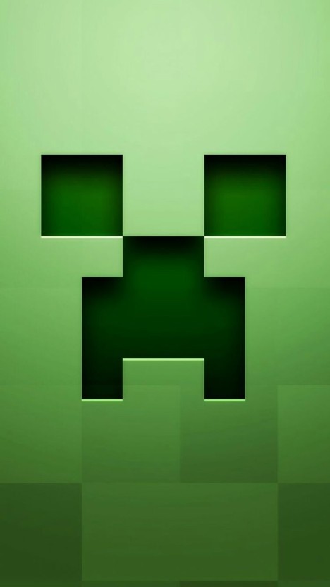 Minecraft iphone wallpaper