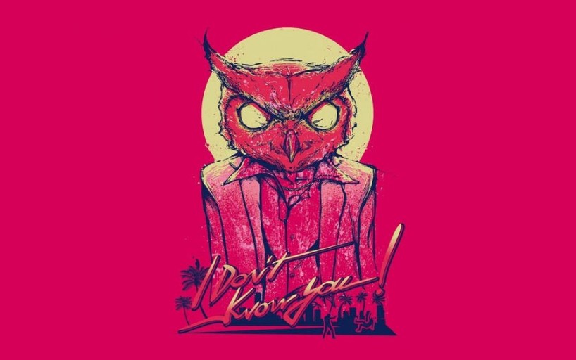 modern Hotline Miami wallpaper styles