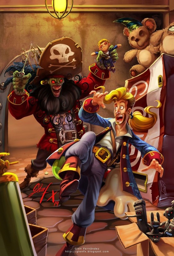 Monkey Island vintage wallpapers