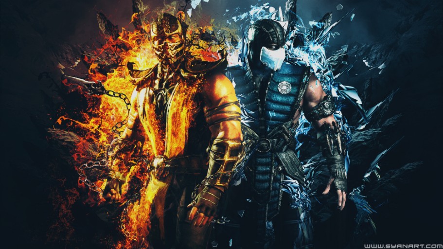 Mortal Kombat background