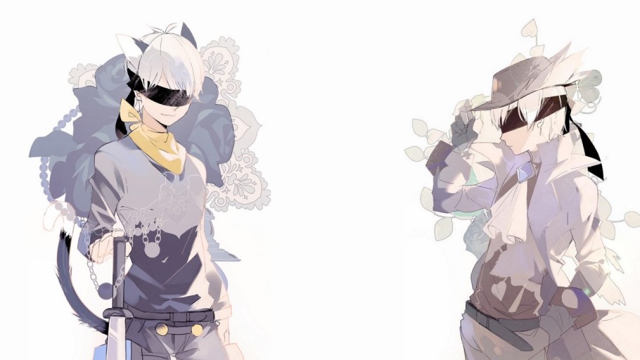 NieR: Automata dual-screen wallpaper