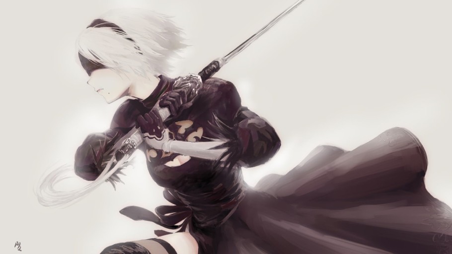 NieR: Automata wallpaper 0030