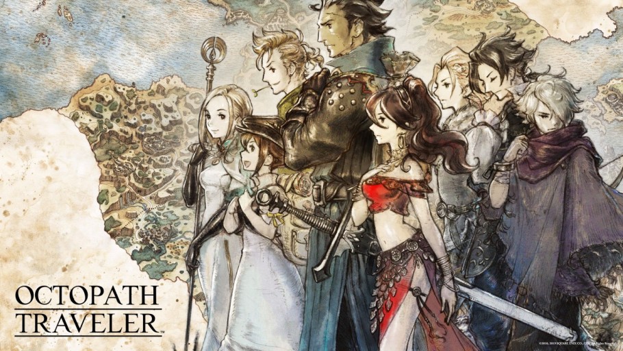 Octopath Traveler backgrounds for PC