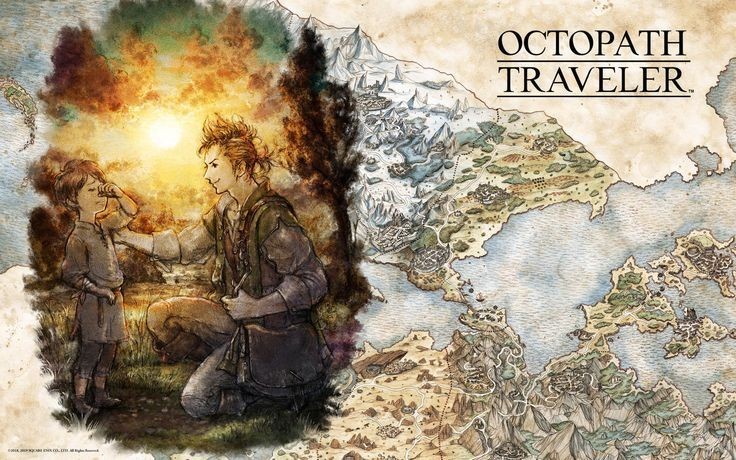 Octopath Traveler mobile wallpaper