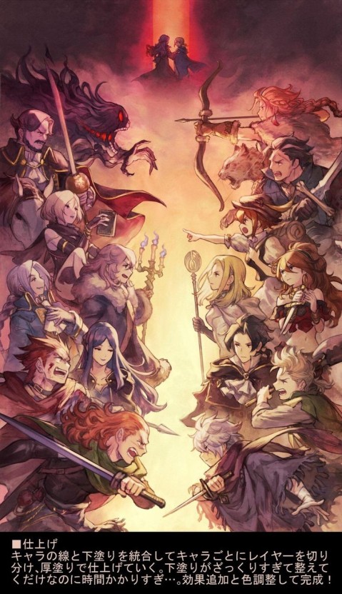 Octopath Traveler theme wallpaper