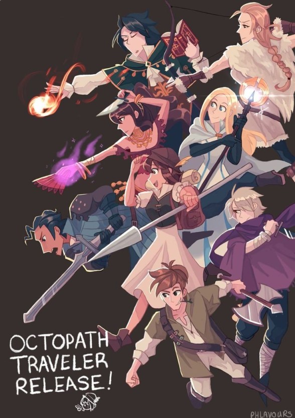 Octopath Traveler wallpaper 0029