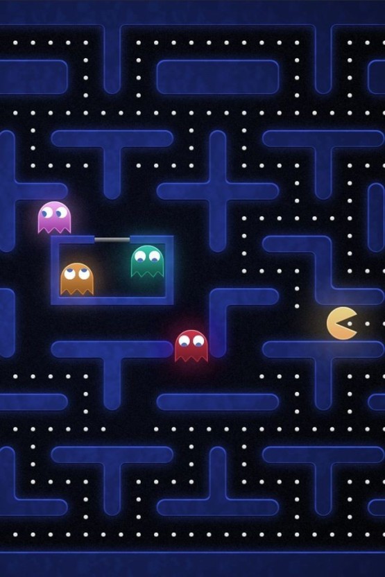 Pac-Man wallpaper art