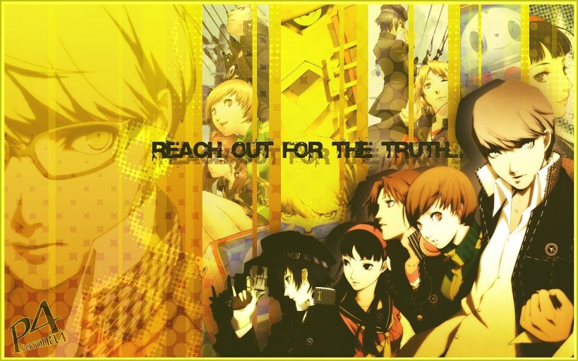 Persona 4 anime wall art