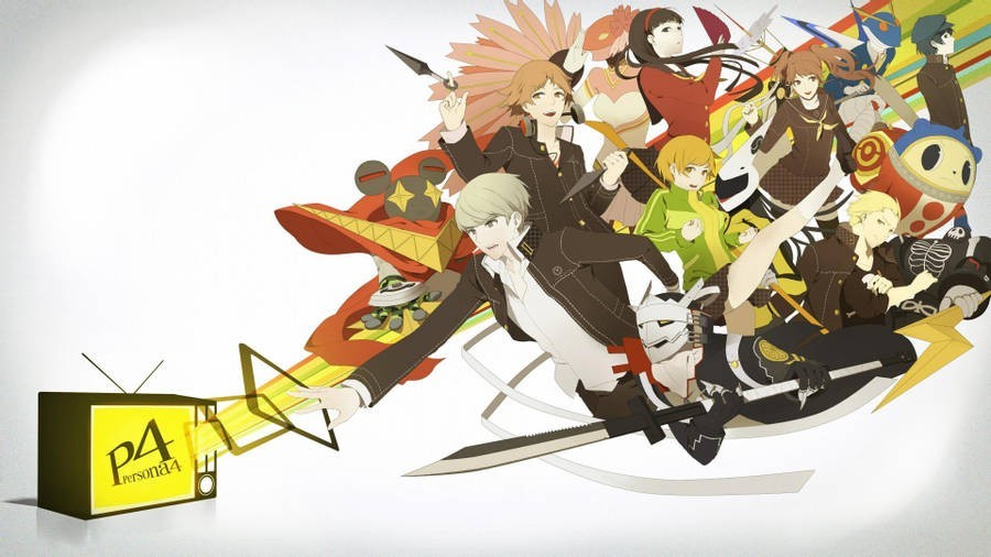 Persona 4 wallpaper aesthetic