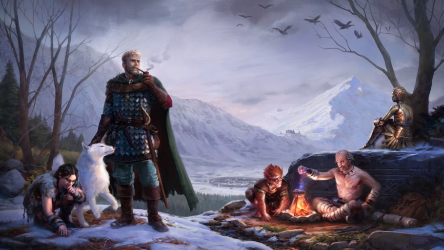 Pillars of Eternity character art wallpapers