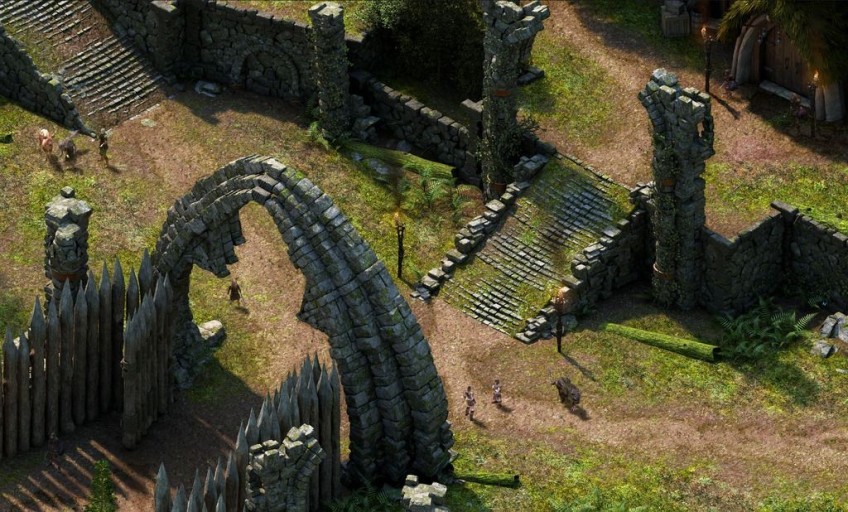 Pillars of Eternity in-game screenshot wallpapers.