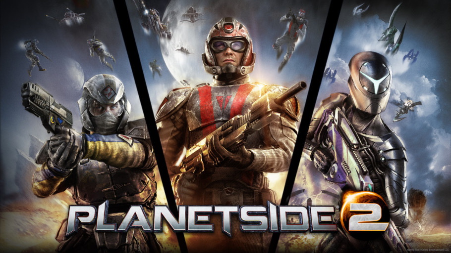 Planetside 2 themed wallpaper packs