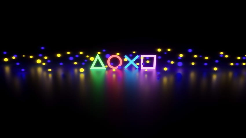 Playstation wallpaper in 4K