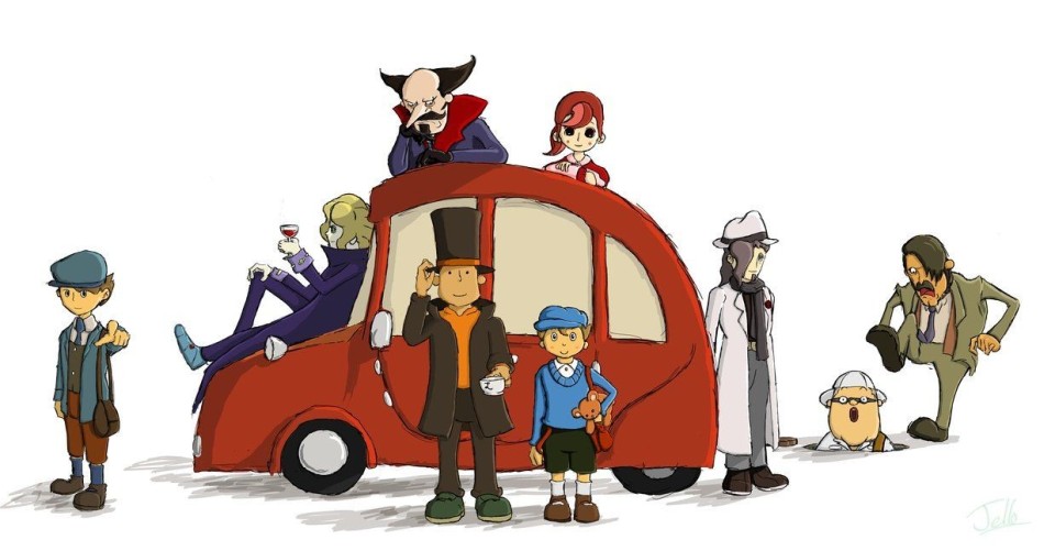 Professor Layton wallpaper 0051