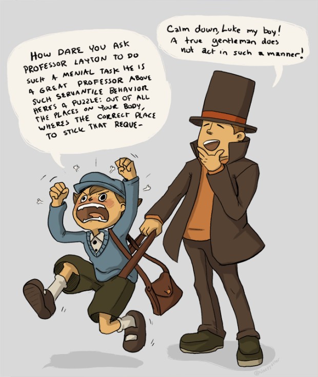 Professor Layton wallpaper 0090