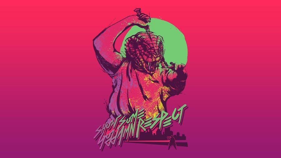 retro Hotline Miami wallpaper collection