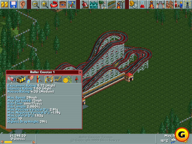 RollerCoaster Tycoon wallpaper 0030